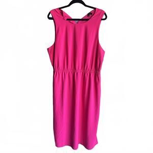 J.Crew Women's Pink Dress - Size 18